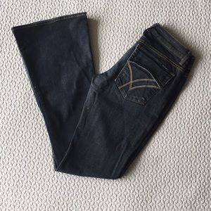 William Rast Belle Flaired Jean Dark Wash, size 27